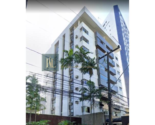 Foto de Recife/PE - Apt. 602 com 4 quartos e 2 vagas na garagem, com 156,18m², no Edf. Conde de Nassau em Boa Viagem